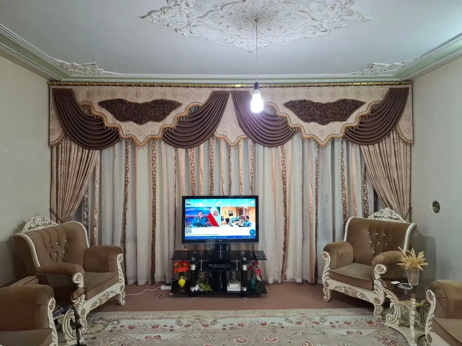 پرده|پرده، رانر، رومیزی|قوچان, |دیوار