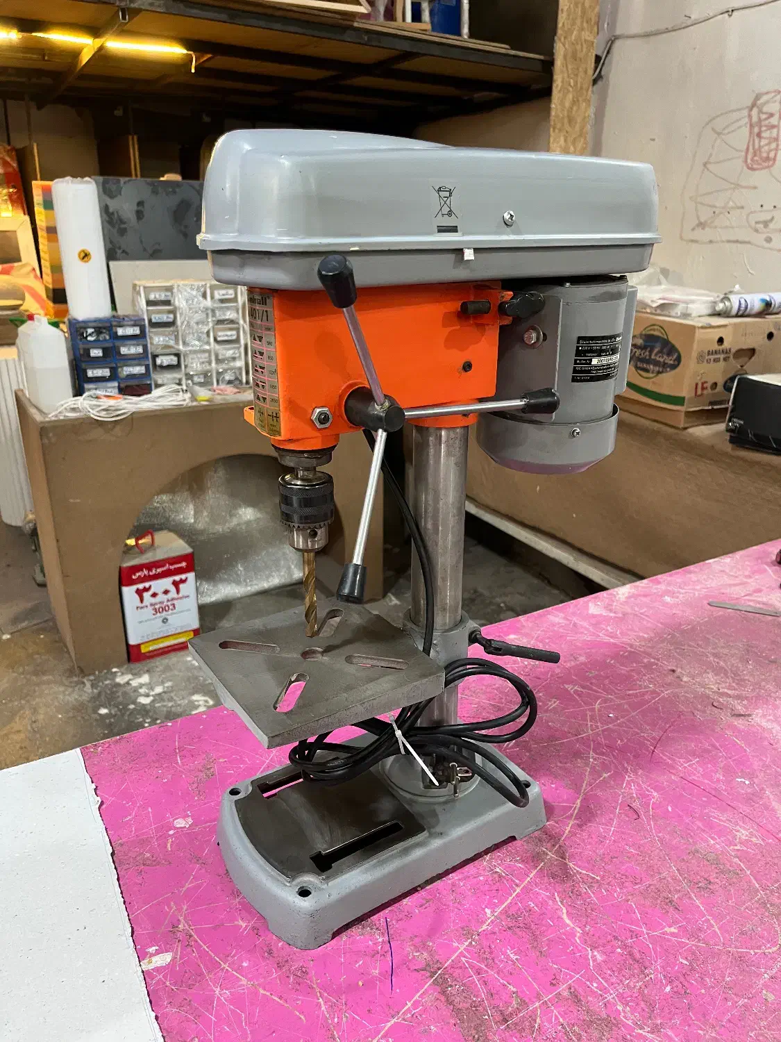 دلر ستونی رومیزی در حد نو|ماشین‌آلات صنعتی|پردیس, شهرک صنعتی خرمدشت فاز ۷|دیوار