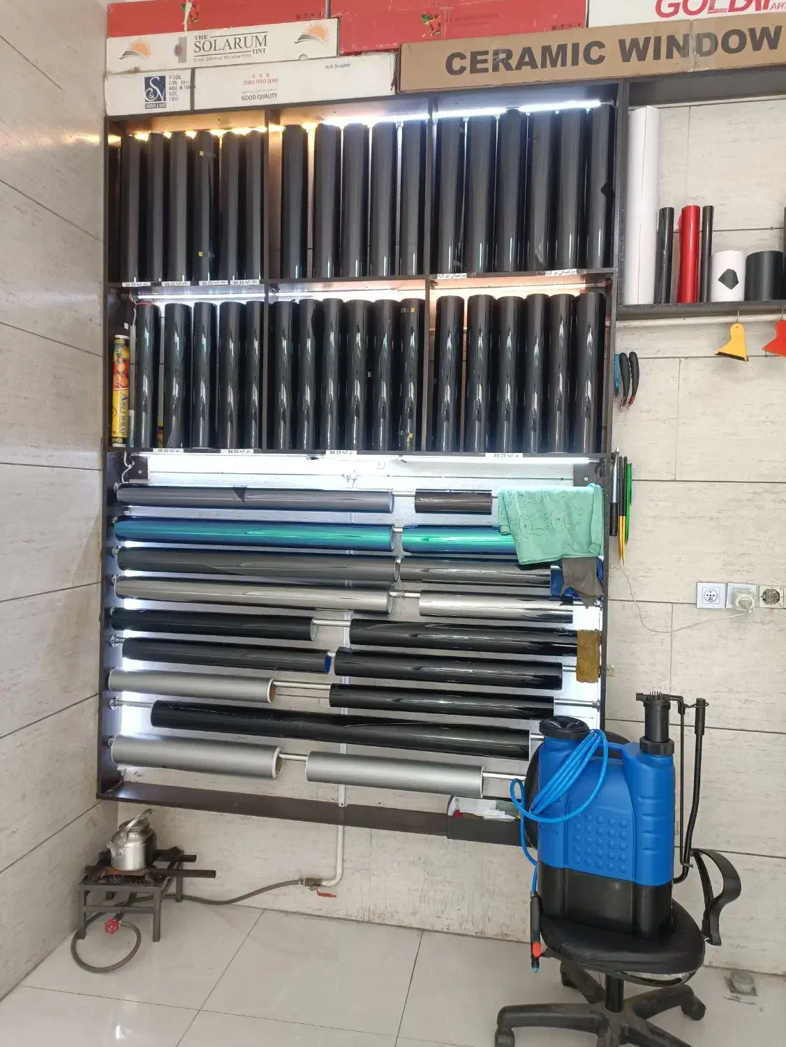 شیشه دودی برچسب دودی و انواع خدمات سیستم صوتی|خدمات موتور و ماشین|کرج, کرج نو|دیوار