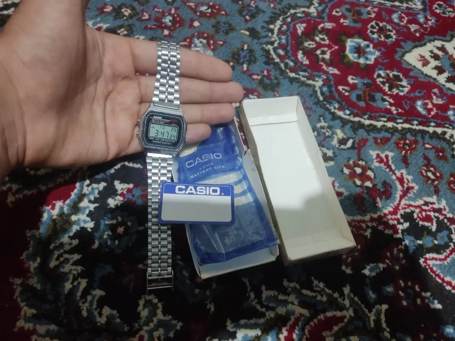 ساعت کاسیو فلزی|ساعت|شیراز, هفت تنان|دیوار