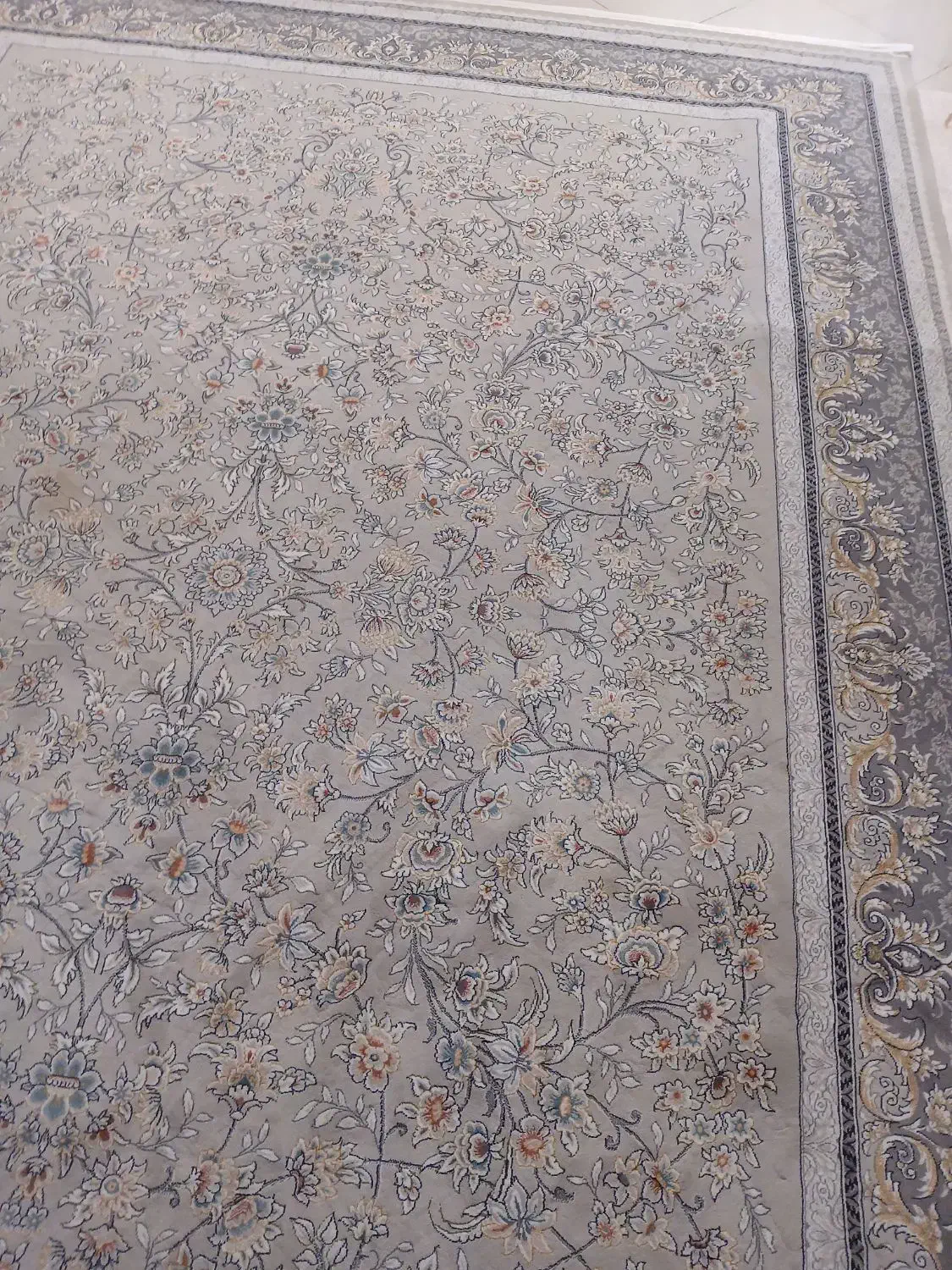 فرش|فرش|باغستان, |دیوار