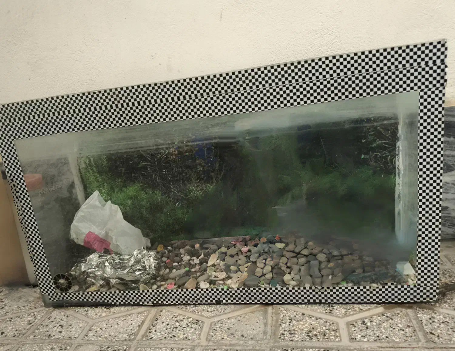 اکواریوم با تجهیزات|ماهی|بروجرد, |دیوار