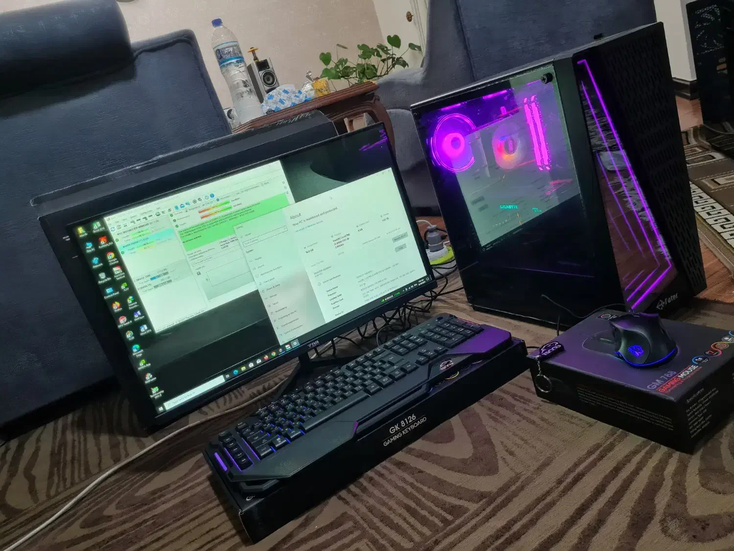 سیستم گیمینگ کامپیوتر گیمینگ|رایانه رومیزی|اندیشه, اندیشه فاز ۳|دیوار