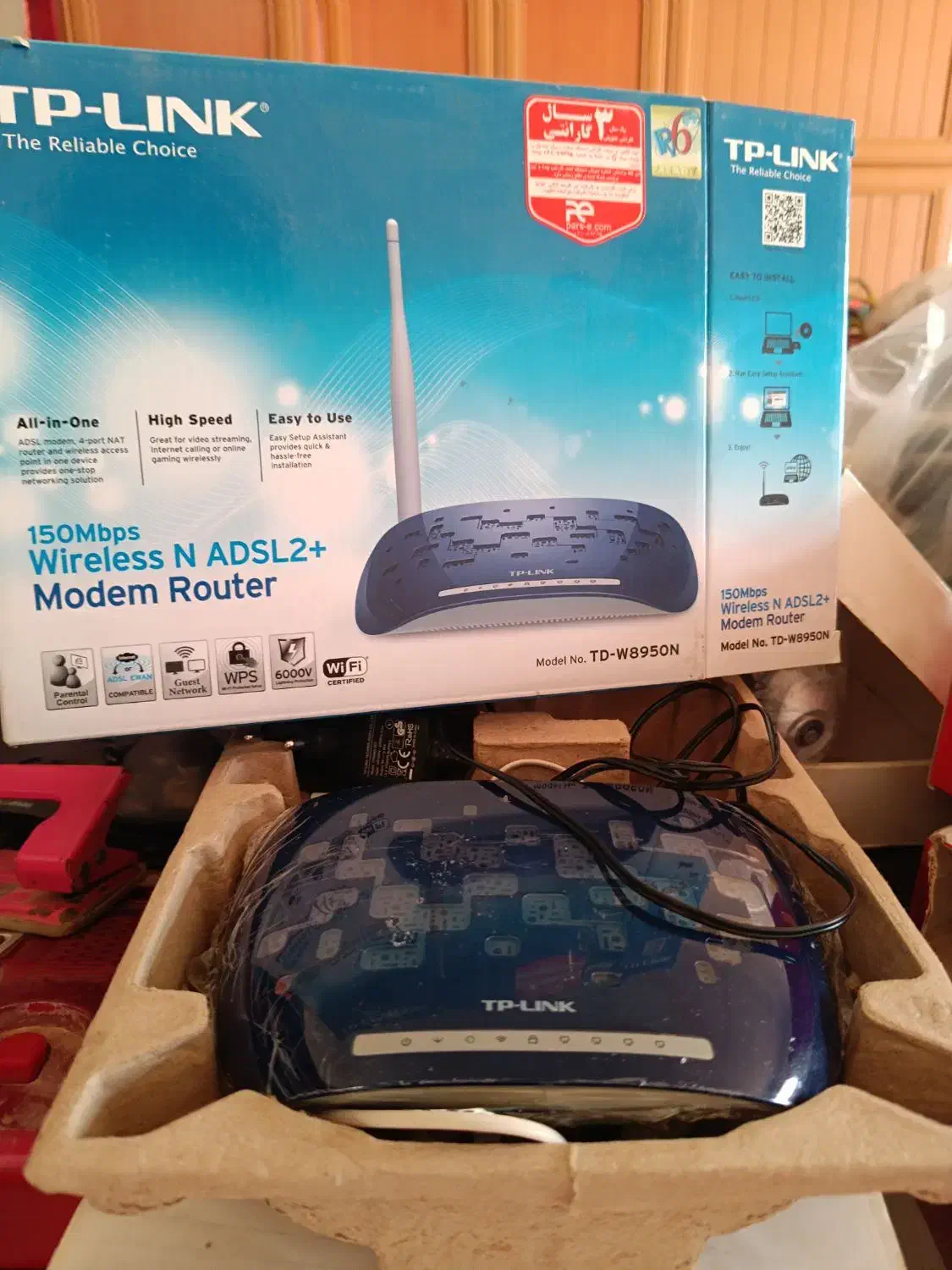 وای فای مدل TP-Link|مودم و تجهیزات شبکه|ارومیه, |دیوار