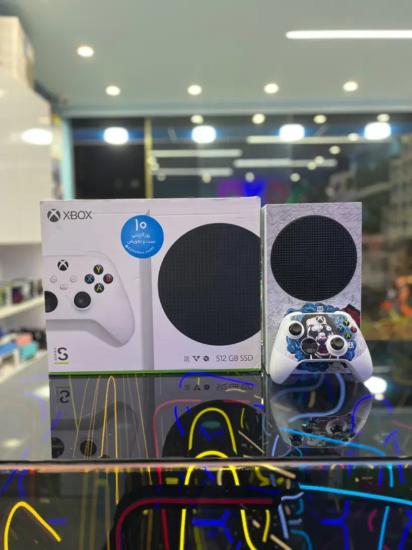 ایکس باکس سری اس سری S کارکرده در حد آکبند و ضمانت|کنسول، بازی ویدئویی و آنلاین|رشت, منظریه|دیوار