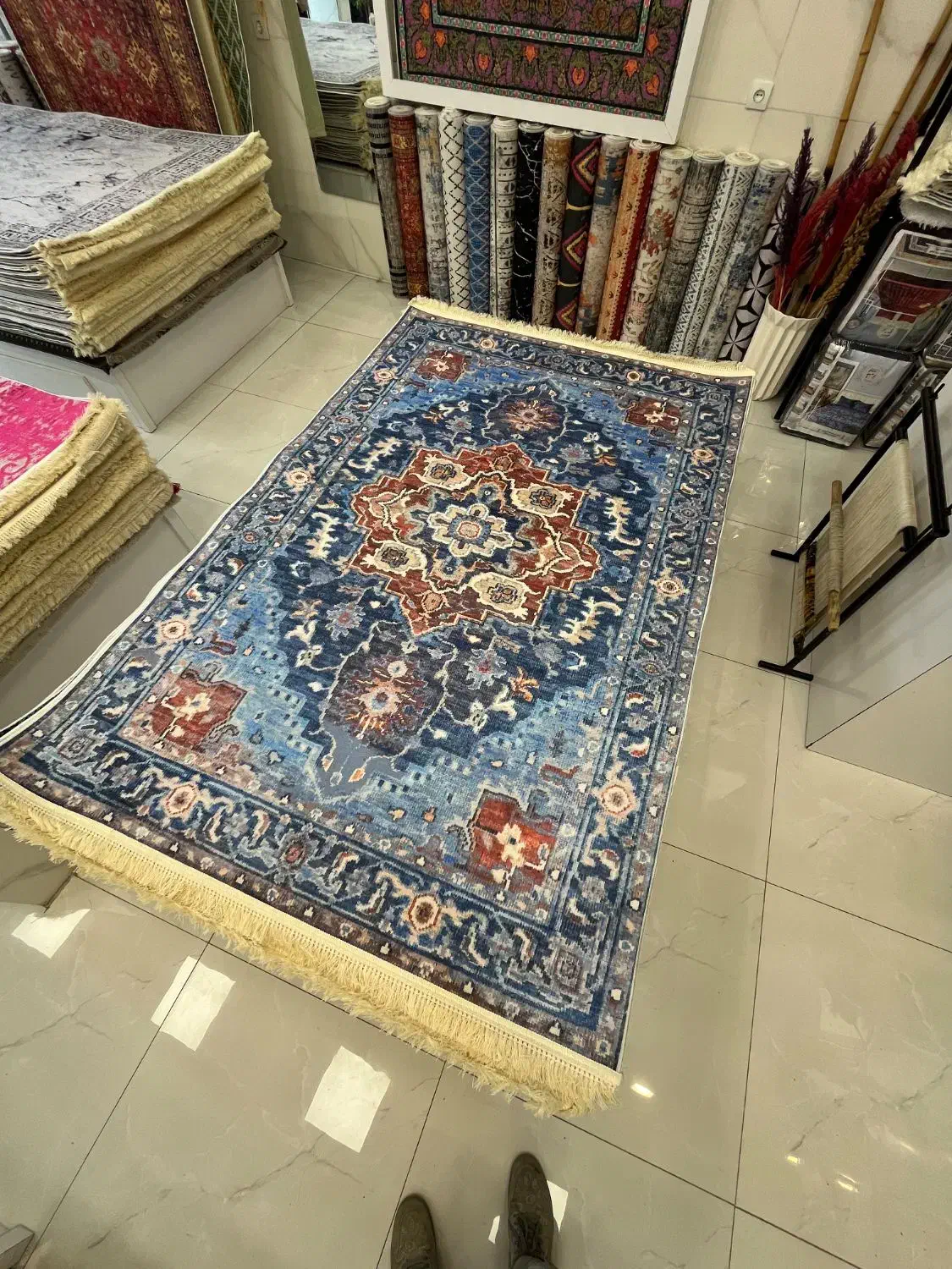 فرشینه ۴ متری سایز ۱۵۰ در ۲۲۵|فرش|بابل, |دیوار