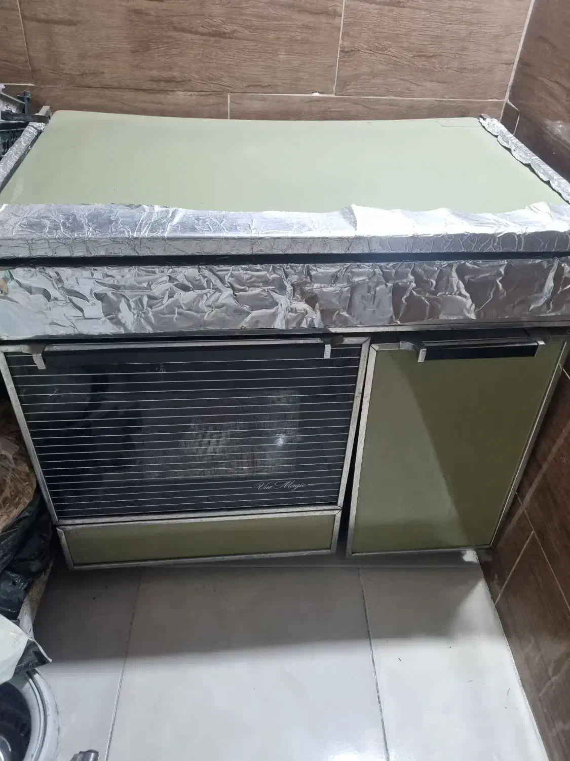 فرگاز با مارک ماژیک ایتالیایی|اجاق گاز و لوازم برقی پختوپز|شیراز, شهرک سراج|دیوار