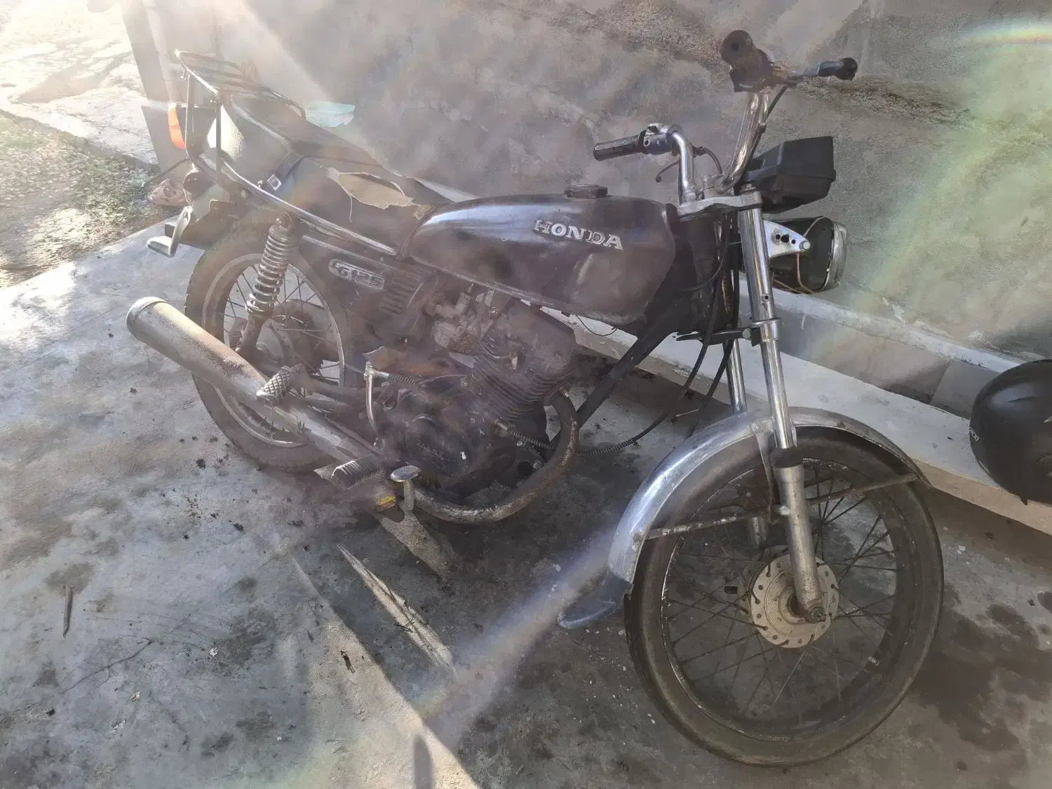 موتور مزایده ۸۶|موتورسیکلت|شلمان, |دیوار