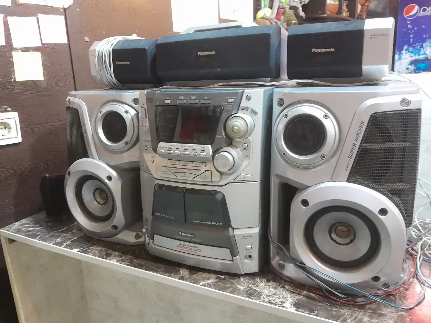 ضبط قدیمی|سیستم صوتی خانگی|اهواز, گلستان|دیوار