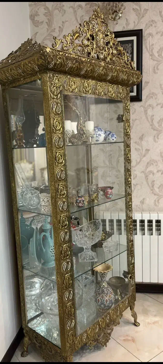 ویترین برنز|بوفه، ویترین، کنسول|اسلام‌شهر, شهرک الهیه|دیوار