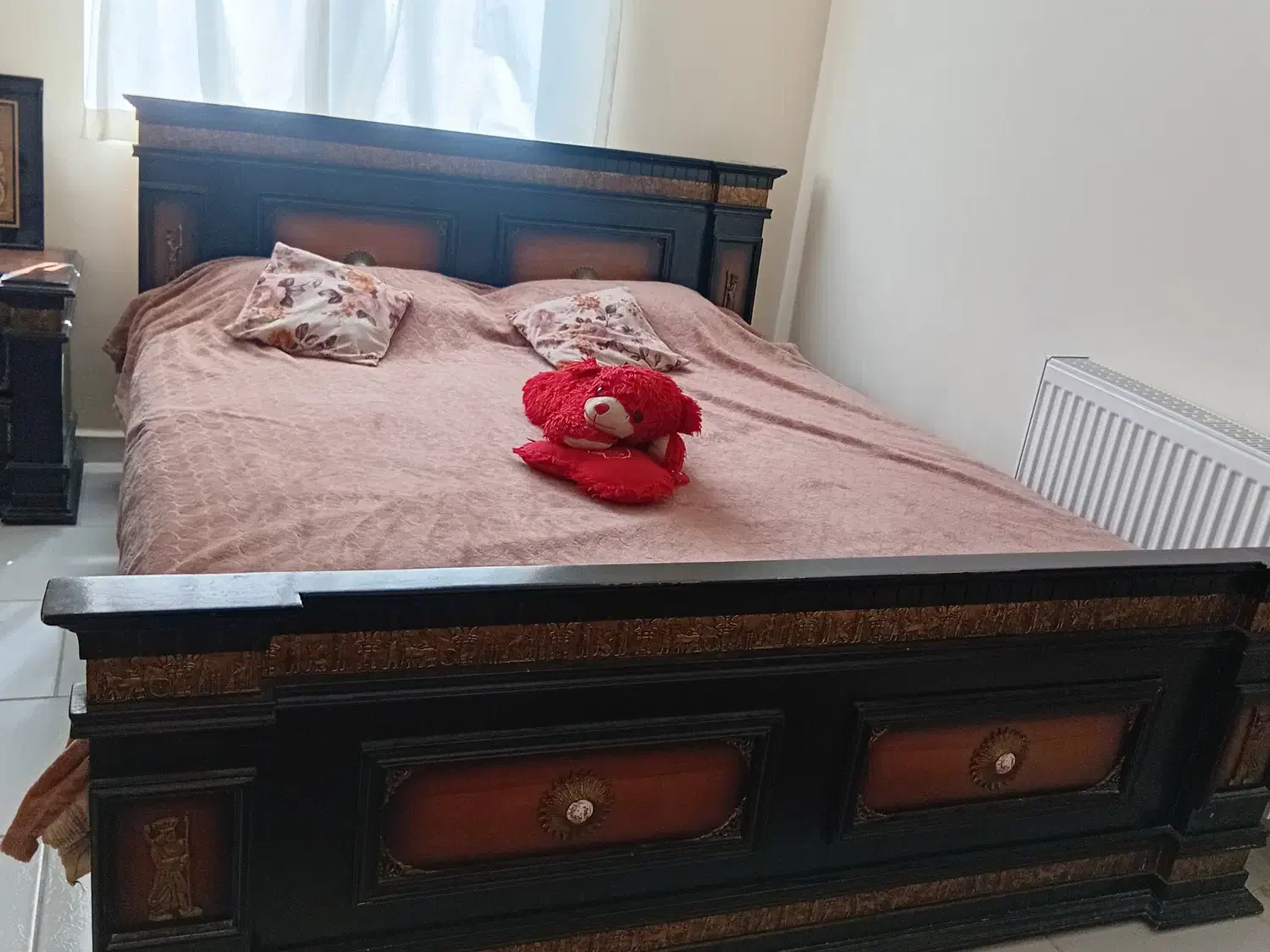 فروش دراور با آینه .تخت ۱۸۰ دونفره|تخت و سرویس خواب|رباطکریم, رباطکریم|دیوار