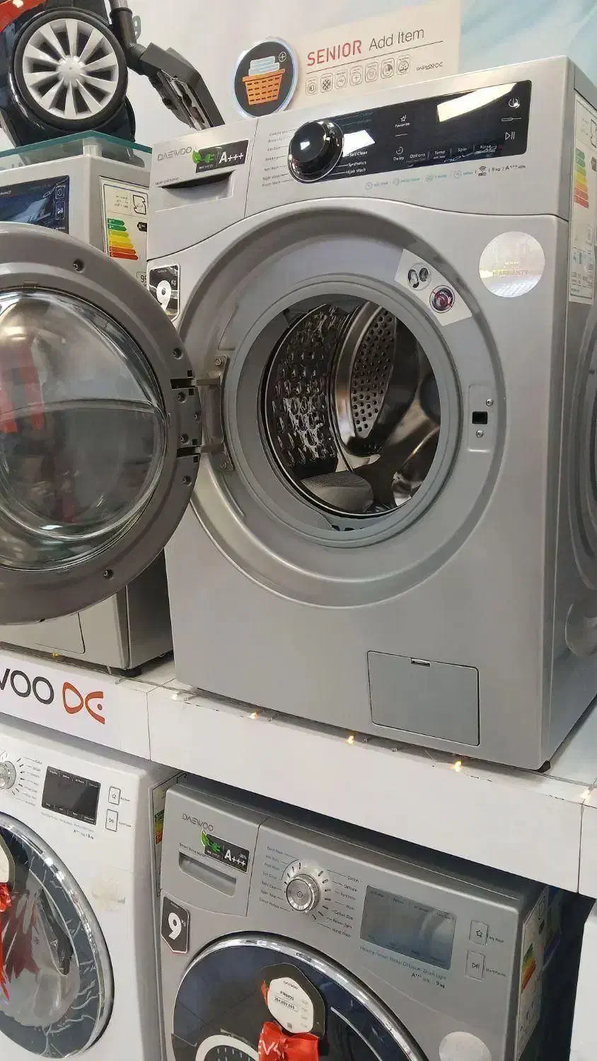 ماشین لباسشویی دوو مدل 990S قیمت قدیم اقساطی|ماشین لباسشویی و خشک‌کن لباس|آبیک, |دیوار