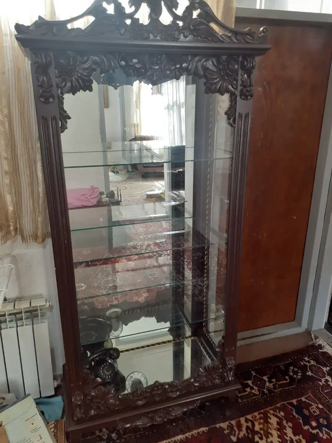 بوفه چوبی|بوفه، ویترین، کنسول|تبریز, |دیوار