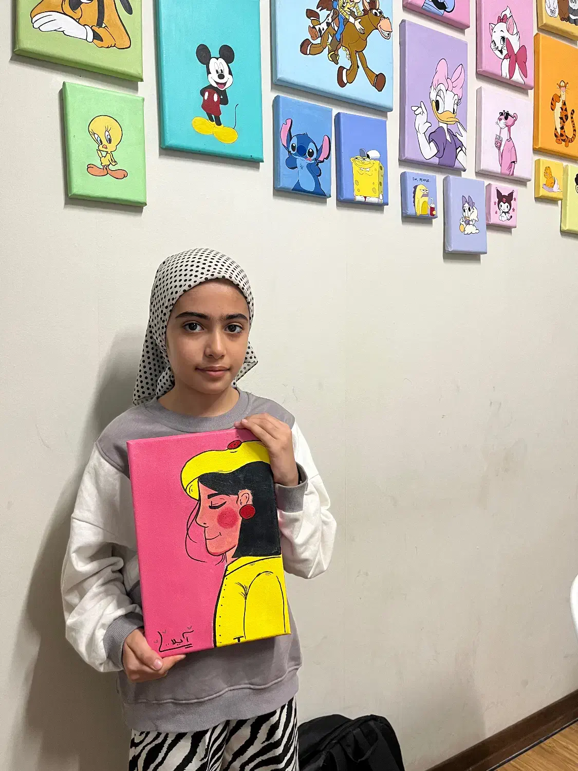 کارگاه نقاشی کودک|خدمات آموزشی|قم, بکایی|دیوار