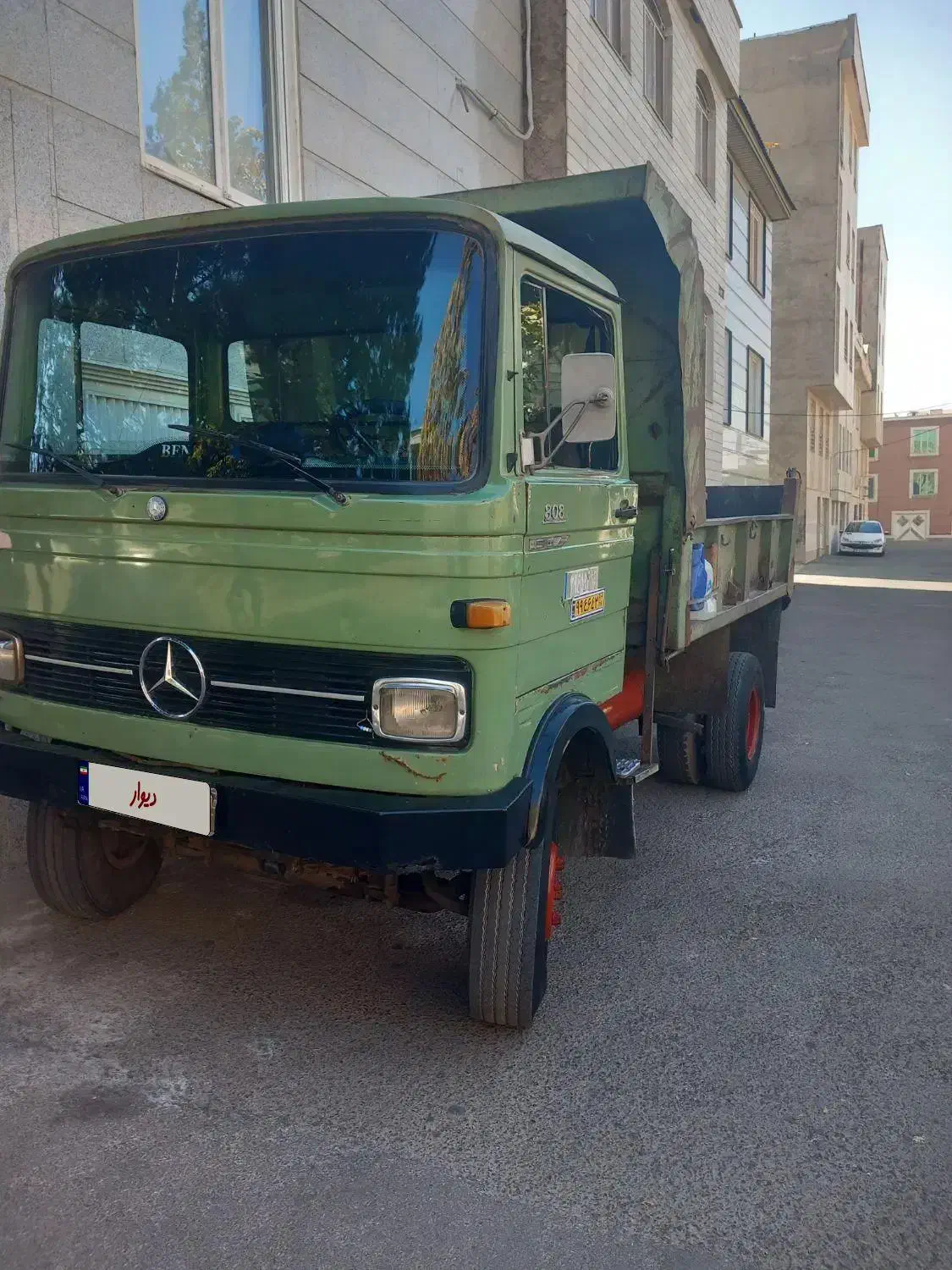 خاور کمپرسی ۸۰۸ تمام فابریک بیرنگ|خودرو سنگین|قزوین, |دیوار