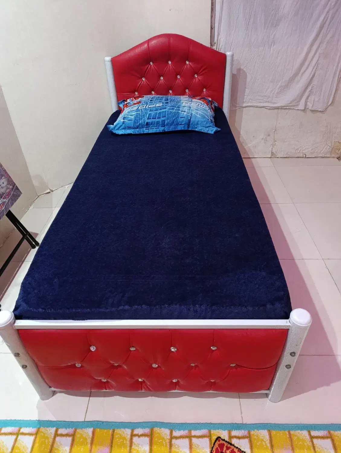 تخت فلزی|تخت و سرویس خواب|کهریزک, |دیوار