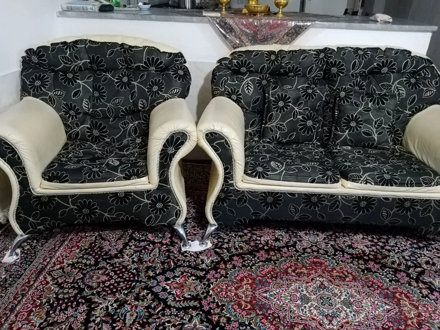 مبل راحتی 7 نفره|مبلمان خانگی و میز عسلی|سبزوار, رضوی|دیوار