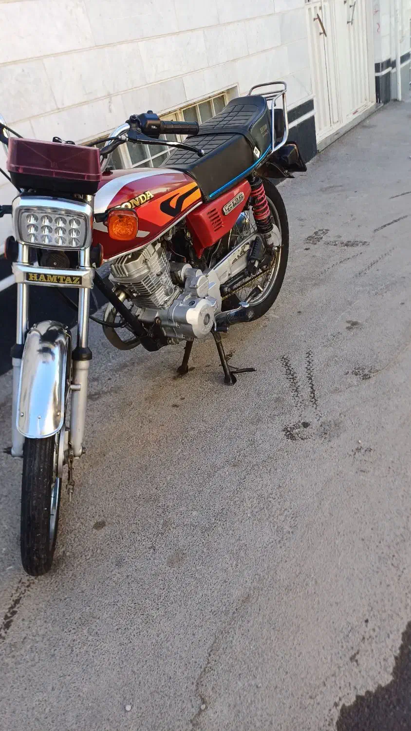 موتور ۱۲۵ همتاز مدل ۹۴ استارتی|موتورسیکلت|مراغه, |دیوار