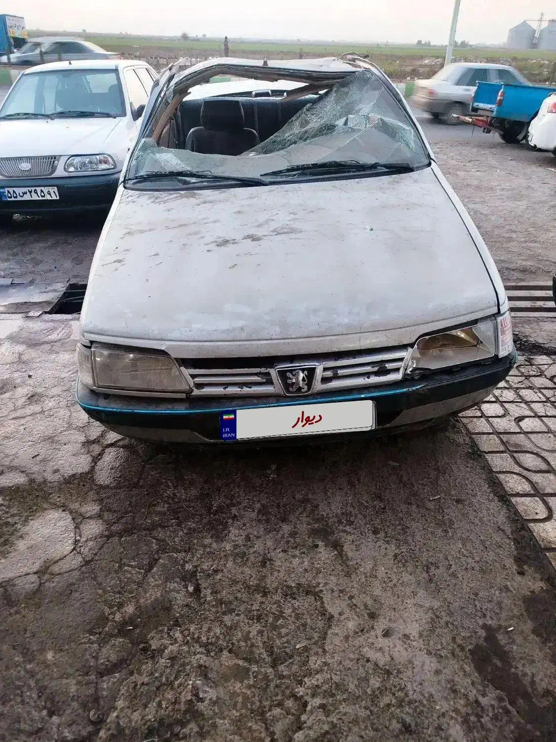 405مدل91دوگانه کارخانه|خودرو سواری و وانت|پارس‌آباد, |دیوار