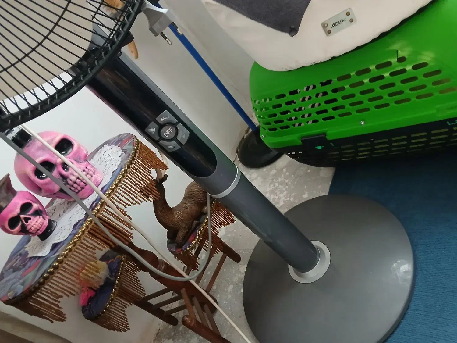 پنکه تیوپس پایه بلند|پنکه و تصفیه‌کنندهٔ هوا|رشت, آب و برق|دیوار