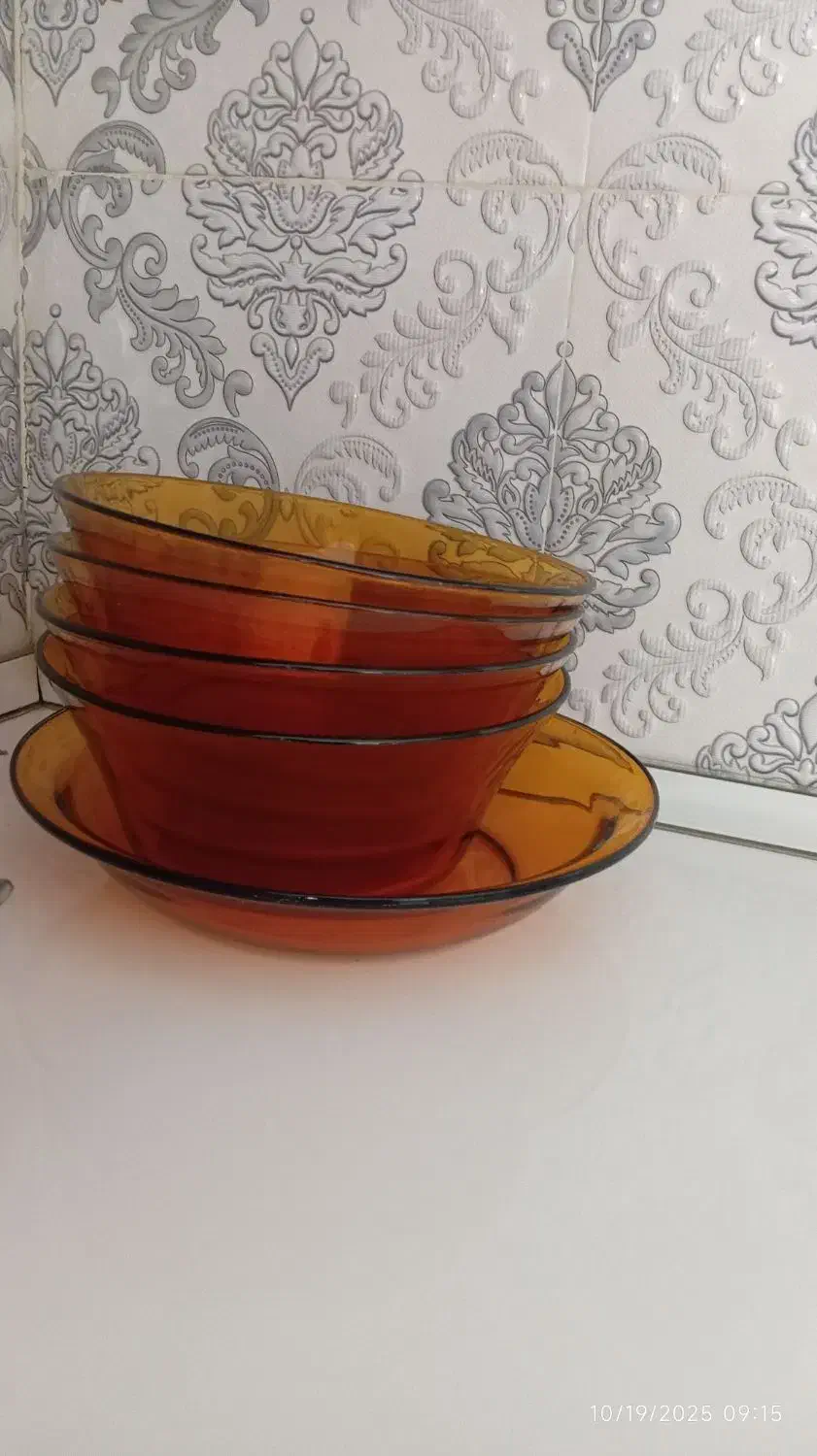 پنج تکه ظرف فرانسه در حد نو|ظروف سرو و پذیرایی|مریوان, |دیوار