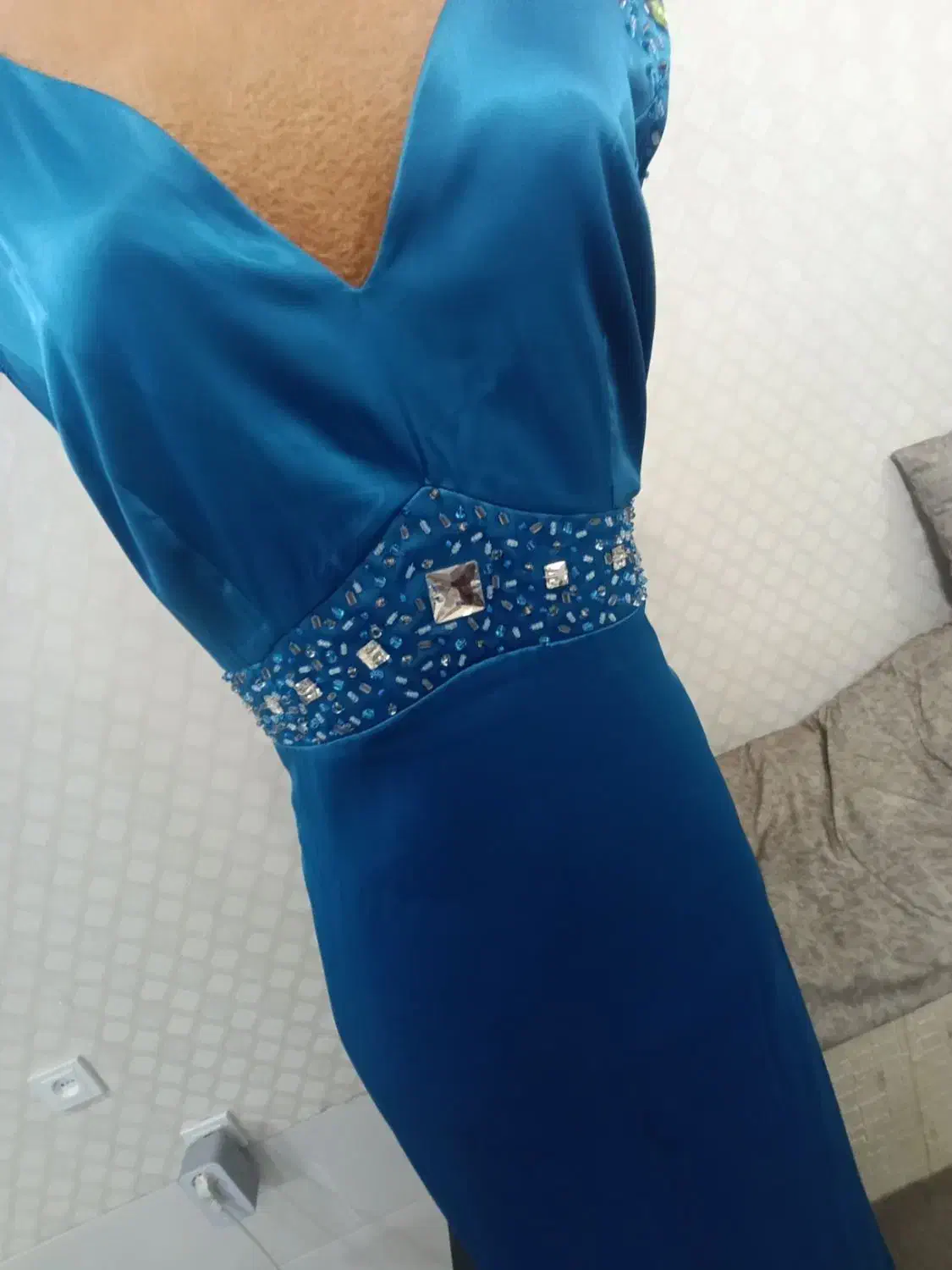 مجلسی ساتن با کاردست|لباس|یزد, |دیوار