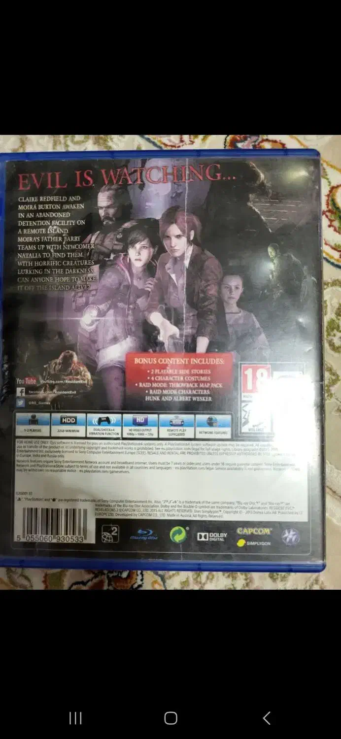 ps4 بازی Resident Evil2|کنسول، بازی ویدئویی و آنلاین|تهران, تهرانپارس غربی|دیوار