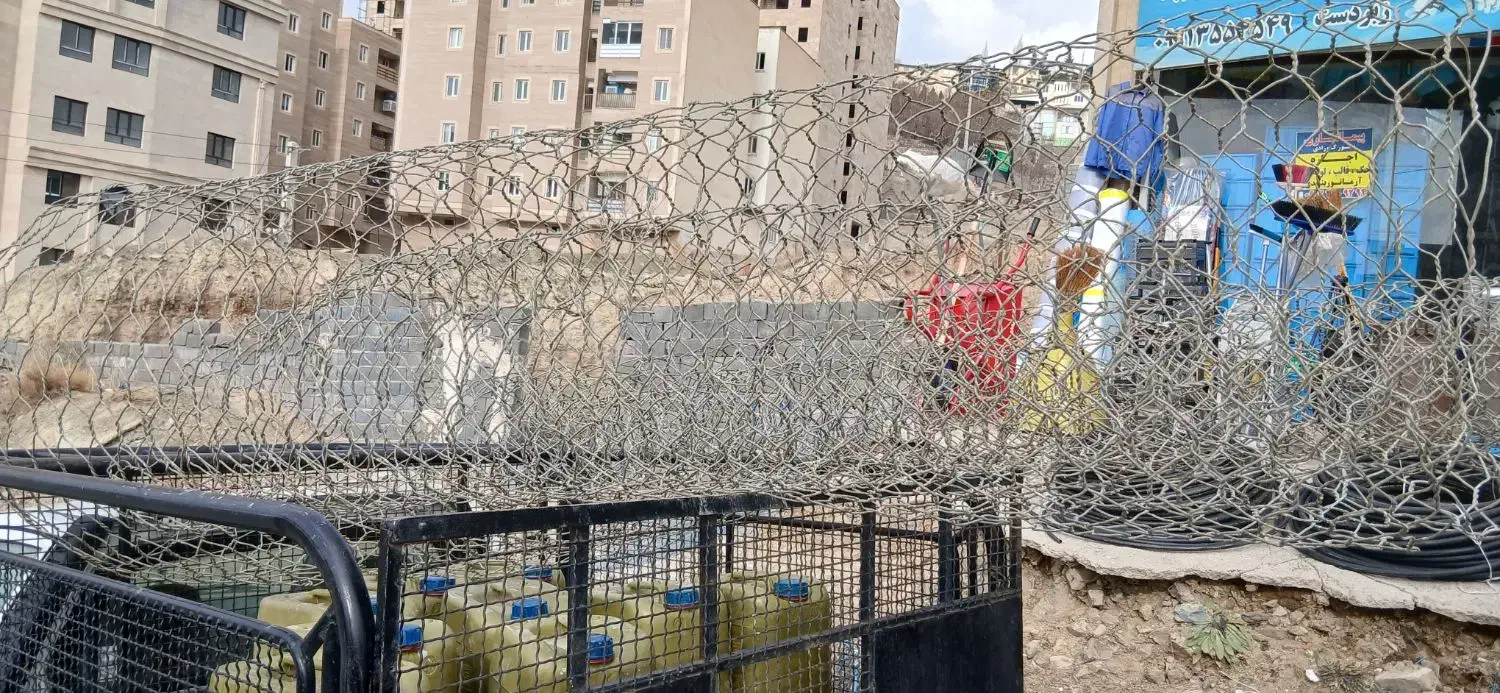 فنس فلزی سنگین عرض ۲.۵|مصالح و تجهیزات ساختمان|رودهن, |دیوار