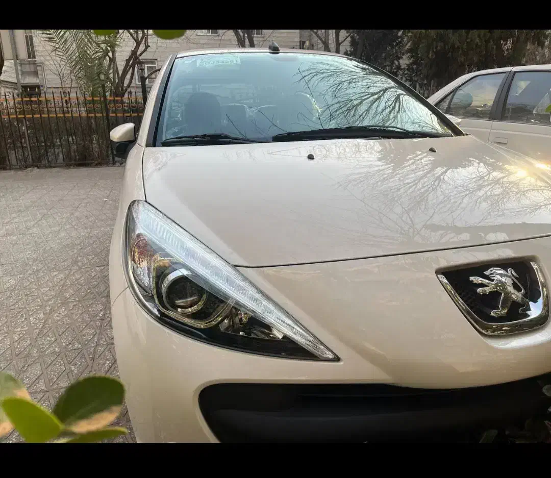 207 سقف فلز tu5 خشک|خودرو سواری و وانت|سنندج, |دیوار