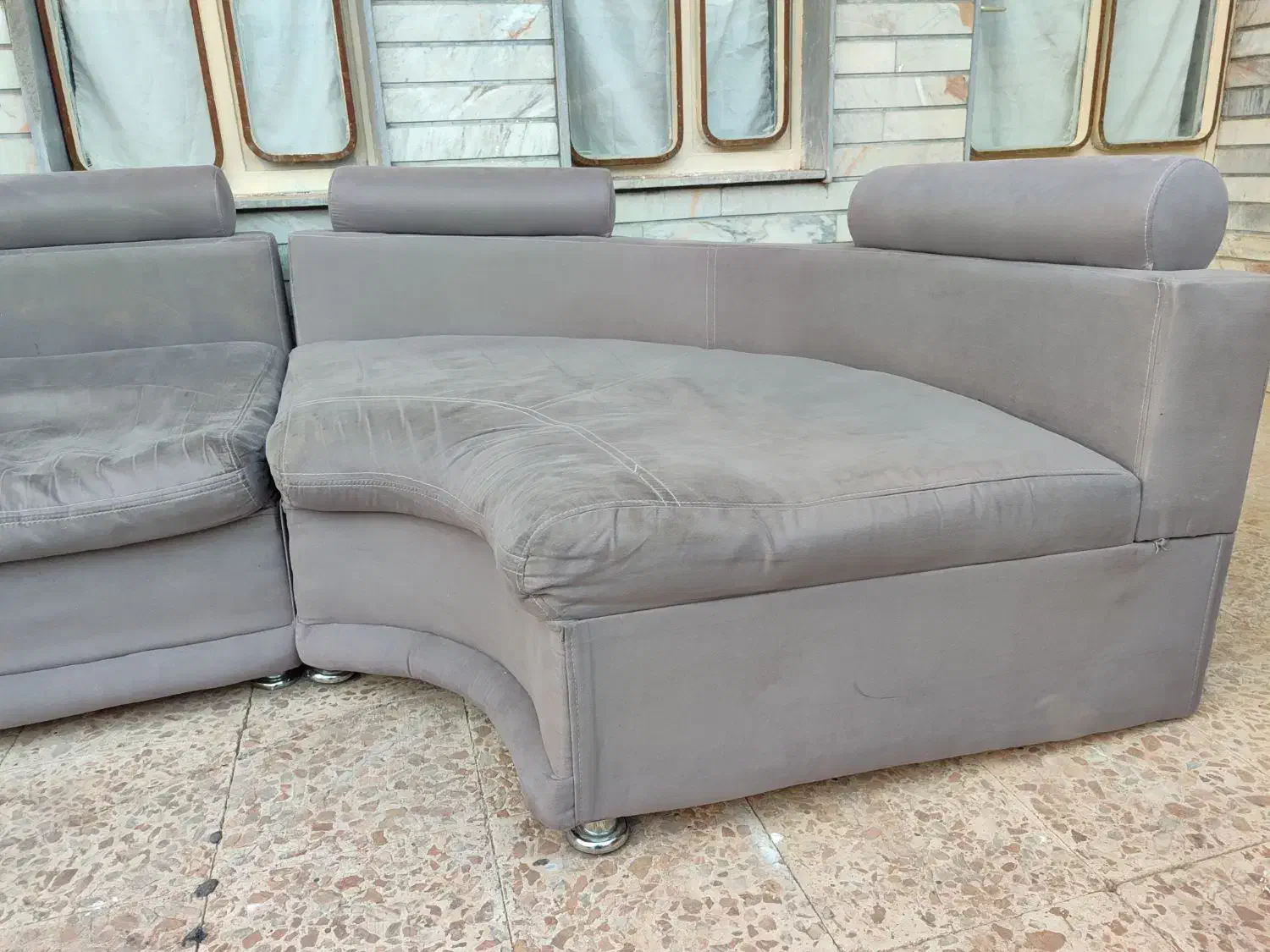 مبل راحتی هفت نفره|مبلمان خانگی و میز عسلی|تاکستان, |دیوار