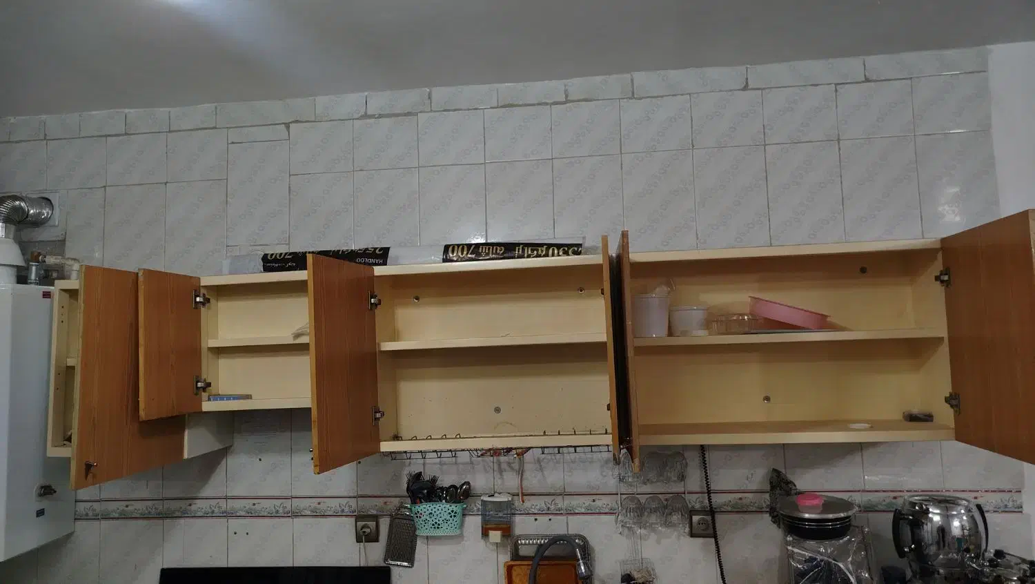 کابینت|ظروف نگهدارنده، پلاستیکی، یک‌بارمصرف|نیشابور, خط کاشمر|دیوار