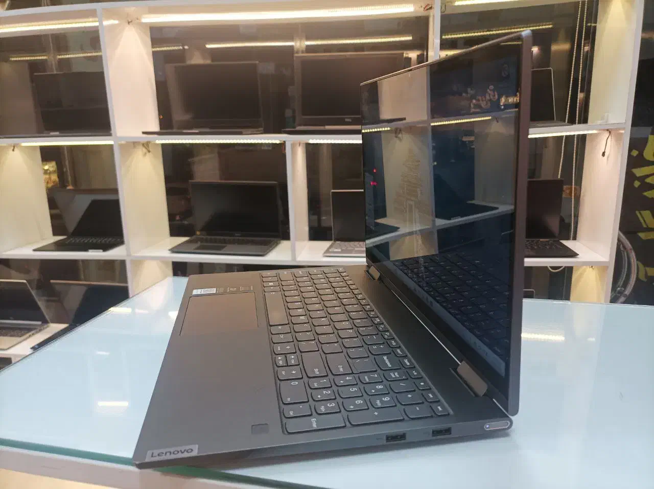 لپ تاپ لمسی تاشو lenovo yoga c740   فروش اقساطی|رایانه همراه|سمنان, |دیوار
