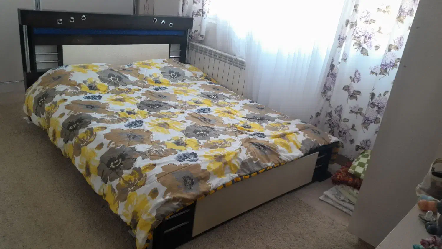 فروش تخت خواب دو نفره همراه تشک|تشک تختخواب|مریوان, |دیوار