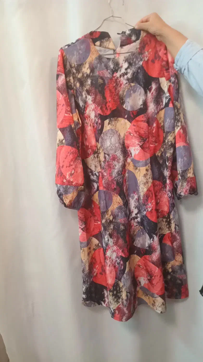 پیراهن بلند.شلوار بیرون.روسری|لباس|ابهر, |دیوار