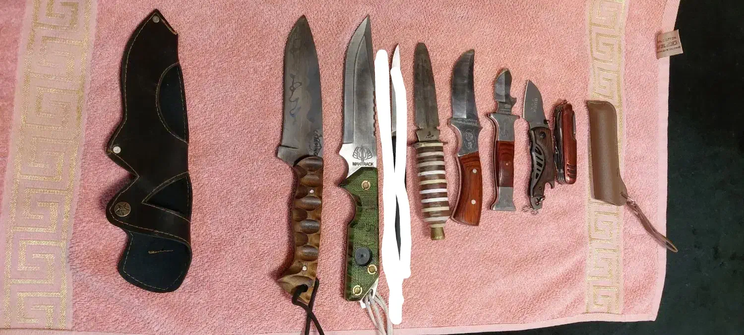 ۷عددچاقو نو وکارکرده قدیمی درکهریزک|کوهنوردی و کمپینگ|ری, شهید بهشتی|دیوار