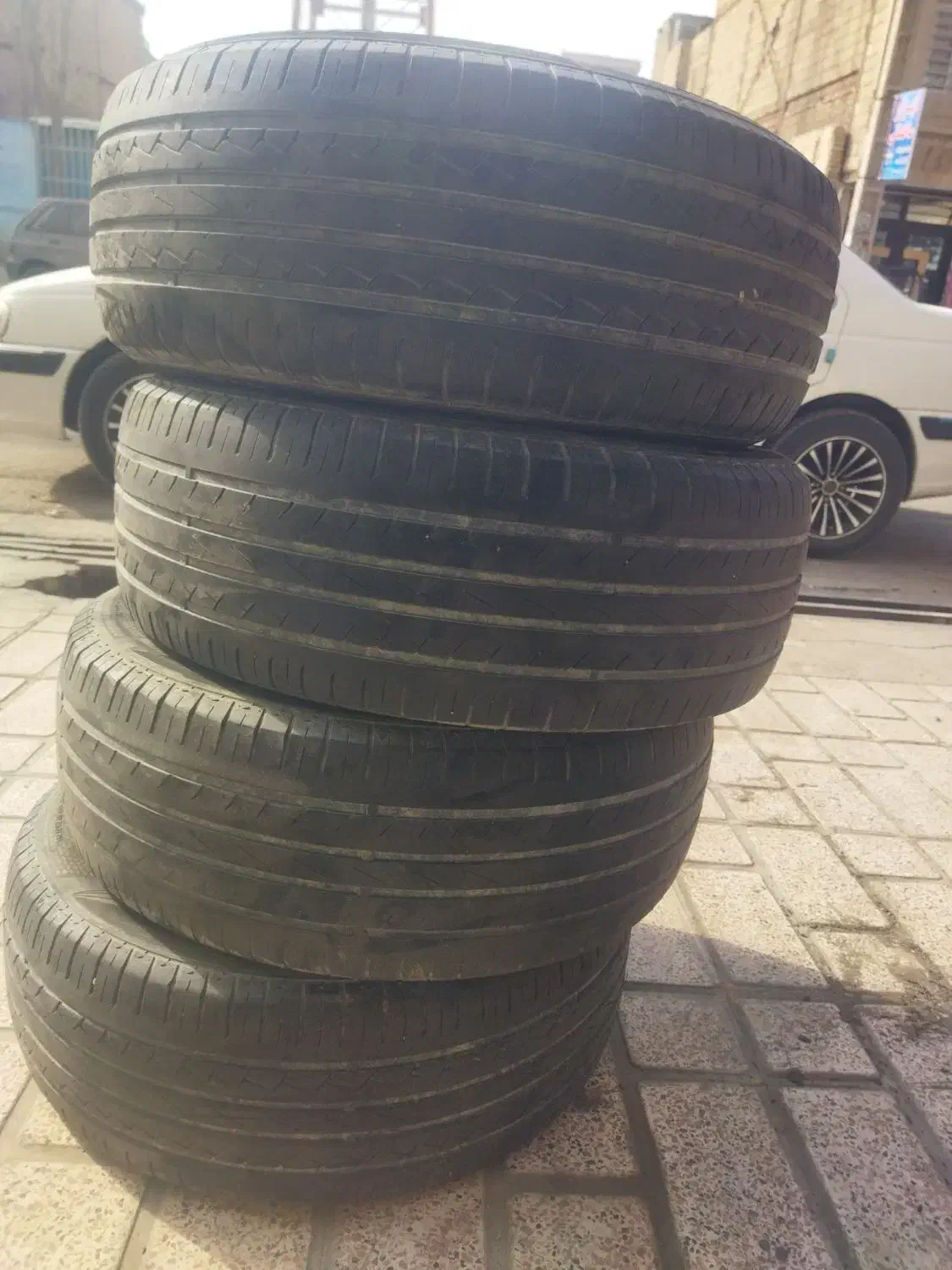 لاستیک سمند سایز۱۵چینی|قطعات یدکی و لوازم جانبی|نسیمشهر, |دیوار