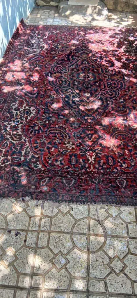 فرش دستباف ۹متری قدیمی ۱۰۰ساله|فرش|اصفهان, اصفهانک|دیوار