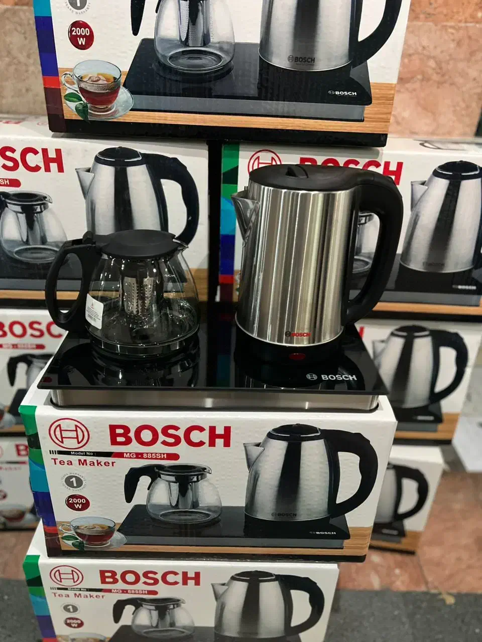 چایساز قوری ( کتری استوانه ای درب استیل )|سماور، چایساز، قهوهساز|تهران, ستارخان|دیوار