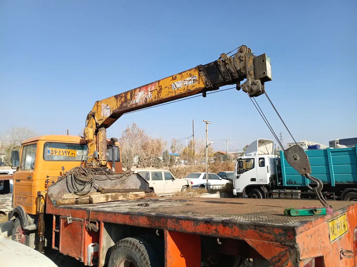 جرثقیل خاور مدل ۸۶|خودرو سنگین|کرج, شهرک یاس جنوبی|دیوار