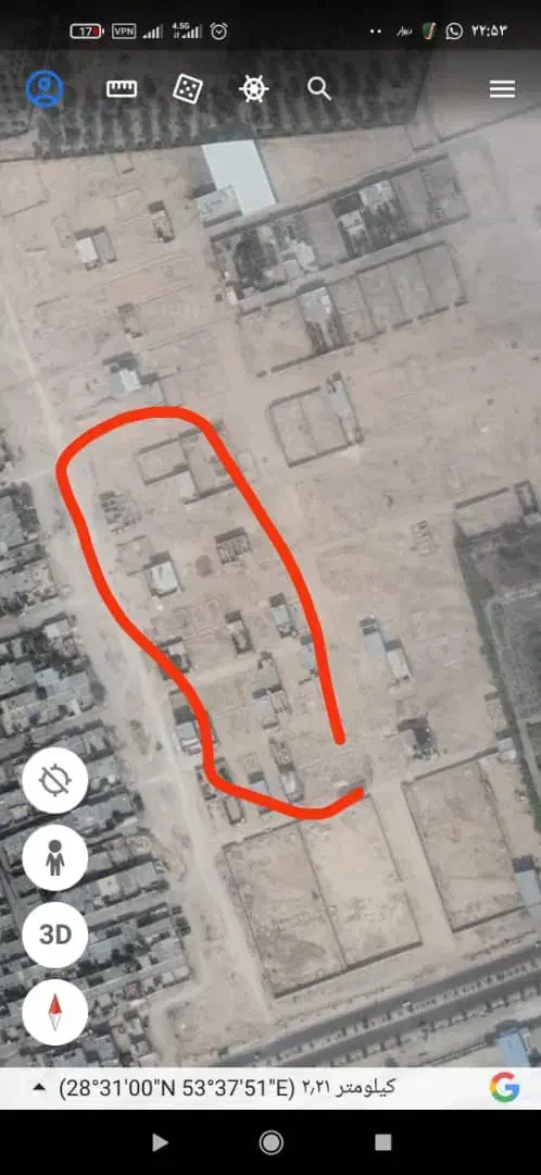 زمین سند تک برگ قطب اباد|فروش زمین و ملک کلنگی|کردیان, |دیوار