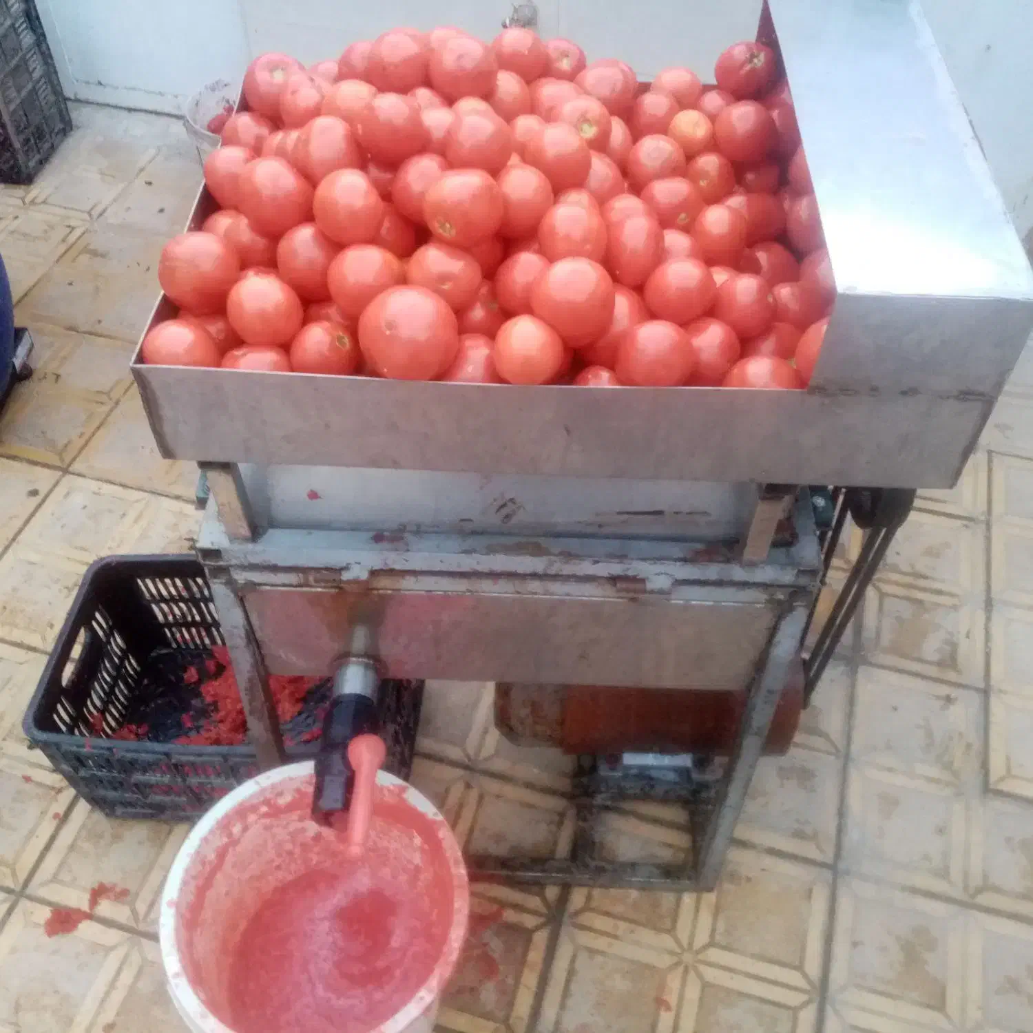 دستگاه آبگیری گوجه|فروشگاه و مغازه|چناران, |دیوار