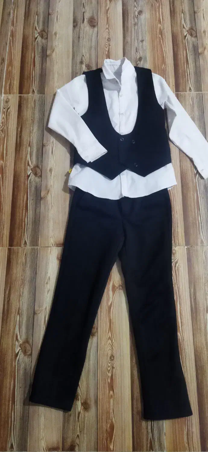 کت و جلیقه وشلوار پسرانه|کفش و لباس بچه|قروه, |دیوار