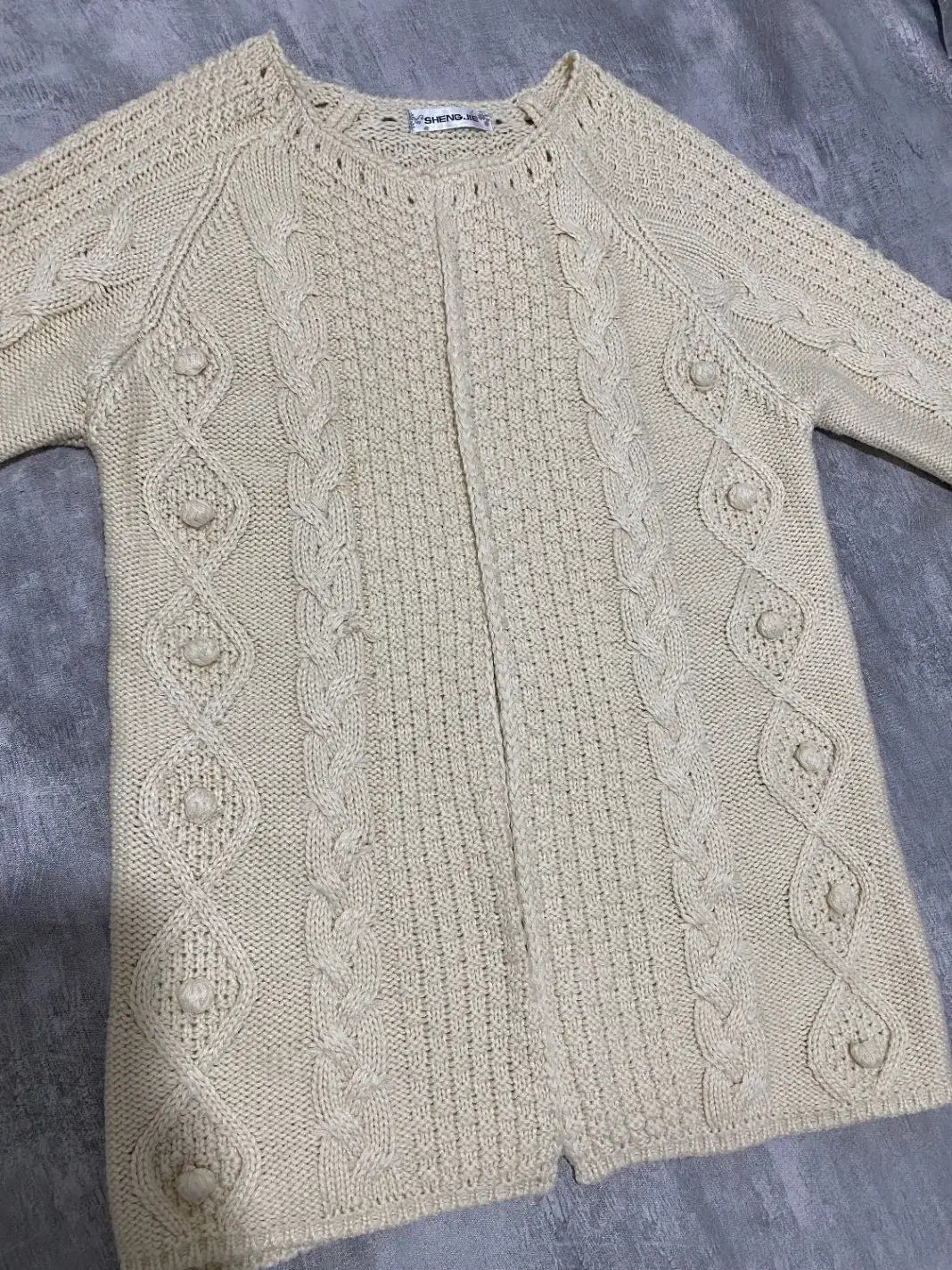 ژاکت بافت پاییزه دخترانه|لباس|زنجان, |دیوار