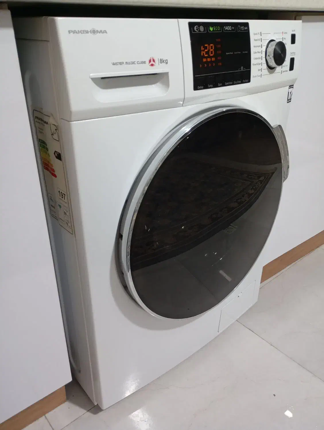ماشین لباسشویی 8کیلویی|ماشین لباسشویی و خشک‌کن لباس|پاکدشت, حصار امیر|دیوار