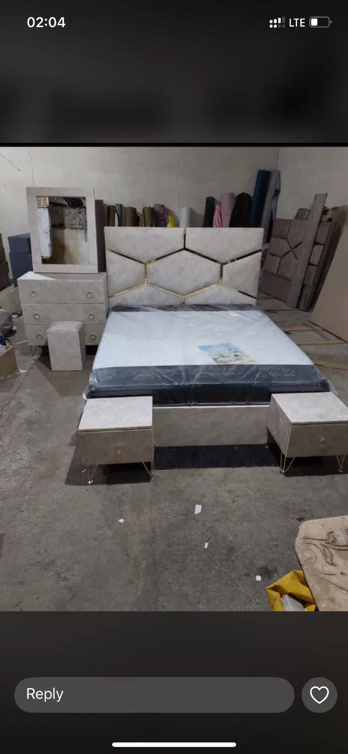 سرویس خواب/تشک/بدون‌واسطه|تخت و سرویس خواب|قم, شاه ابراهیم|دیوار