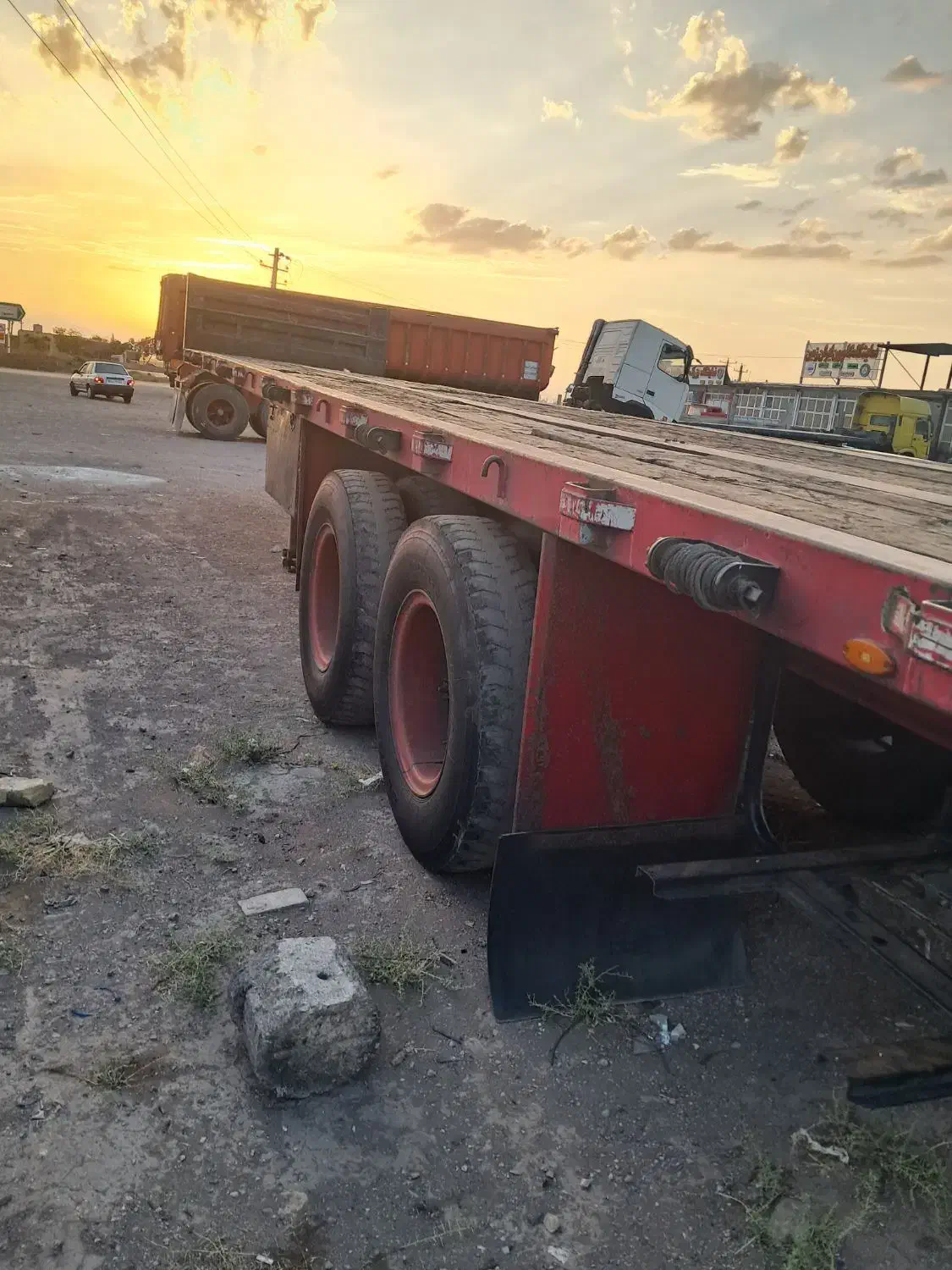 تریلی کفی ایران کاوه ۹۱|خودرو سنگین|قزوین, |دیوار