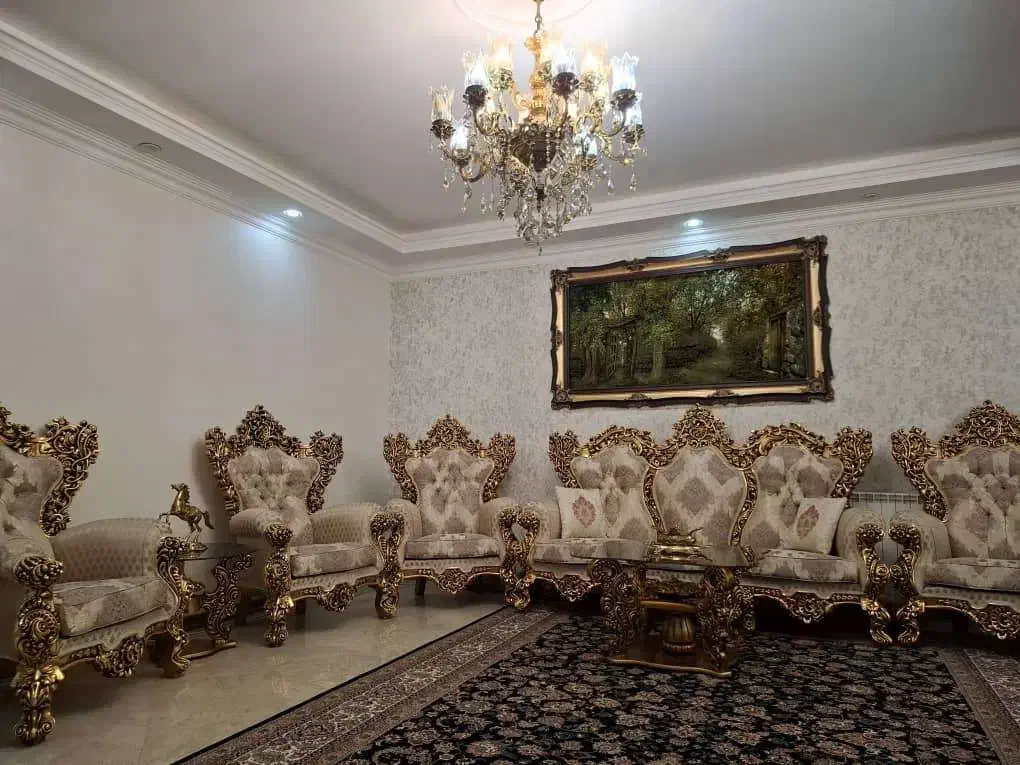 فروش مبلمان استیل 9 نفره|مبلمان خانگی و میز عسلی|تهران, شهرک دریا|دیوار