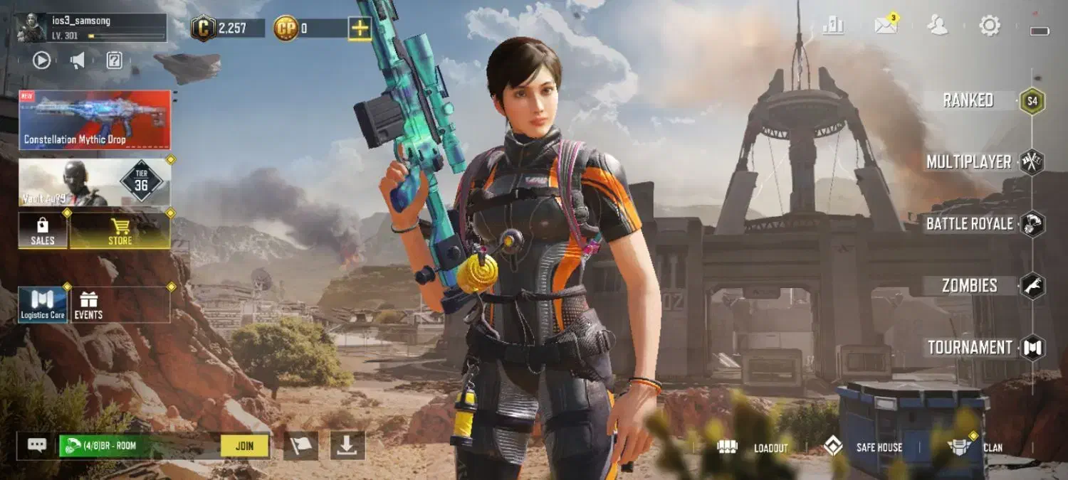 اکانت کالاف|کنسول، بازی ویدئویی و آنلاین|پرند, فاز ۶|دیوار