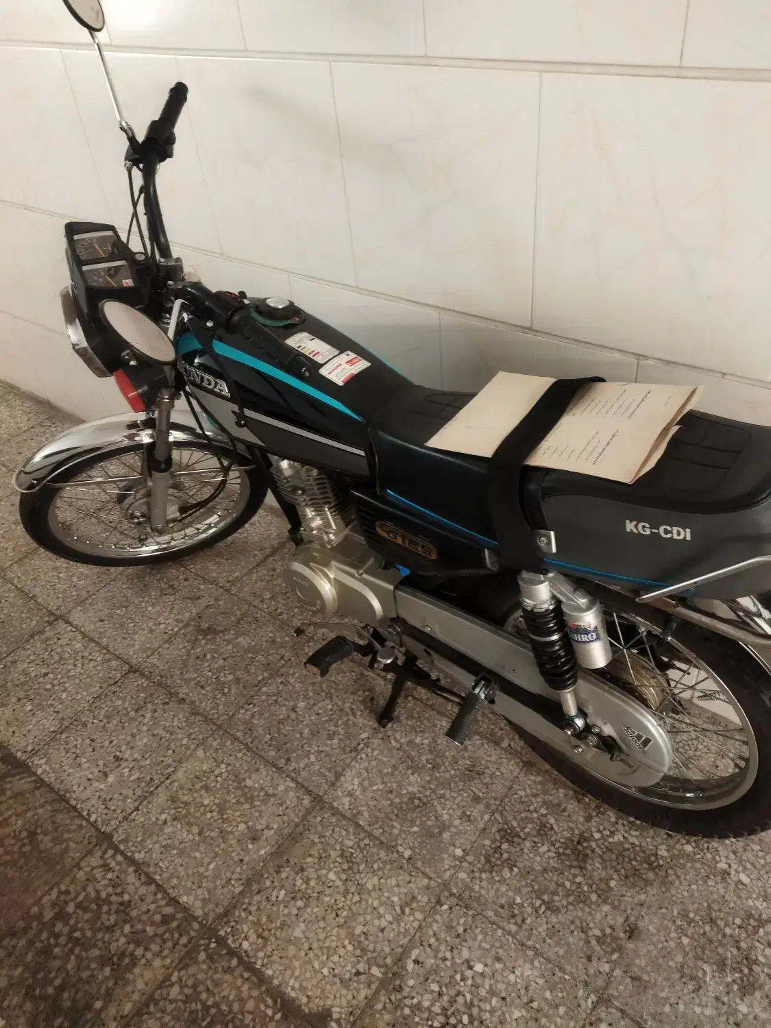 هندا۱۲۵ مدل۹۵|موتورسیکلت|تهران, هفده شهریور|دیوار