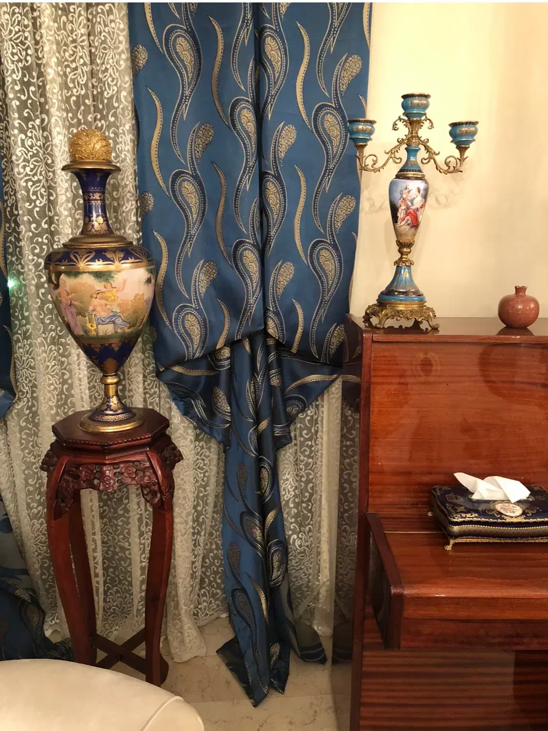 پرده|پرده، رانر، رومیزی|تهران, تجریش|دیوار